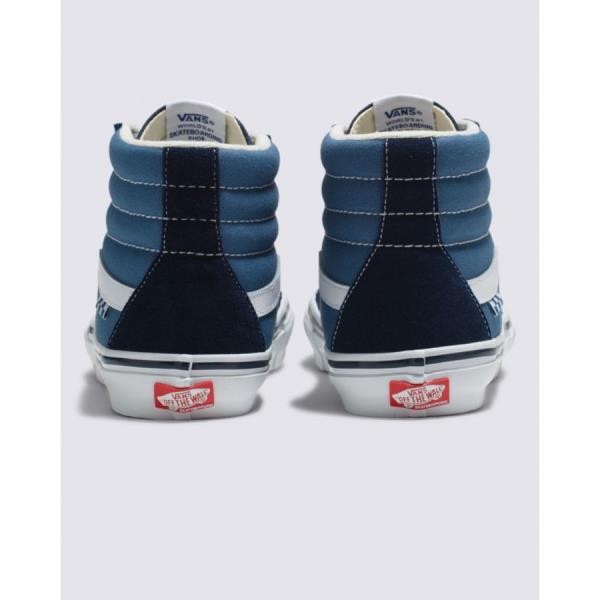 Vans 반스 미국 영국 상품 스케이트 SK8-하이 Shoe NAVY/화이트
